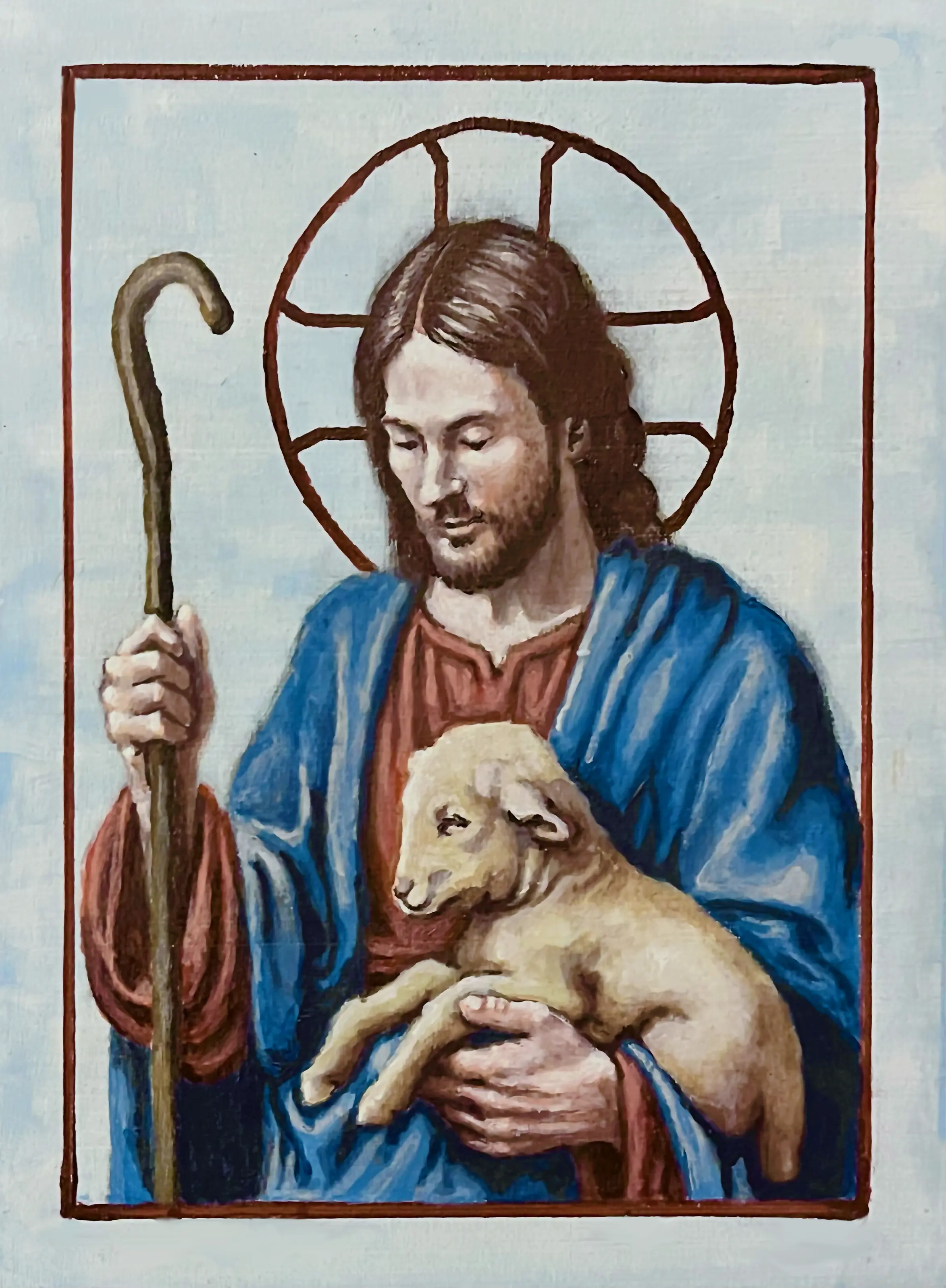 Good Shepherd icon study